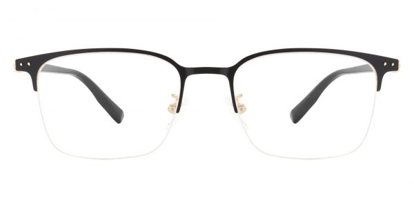 Preston Rectangle Prescription Glasses - Black
