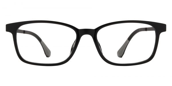 Corinne Rectangle Prescription Glasses - Black